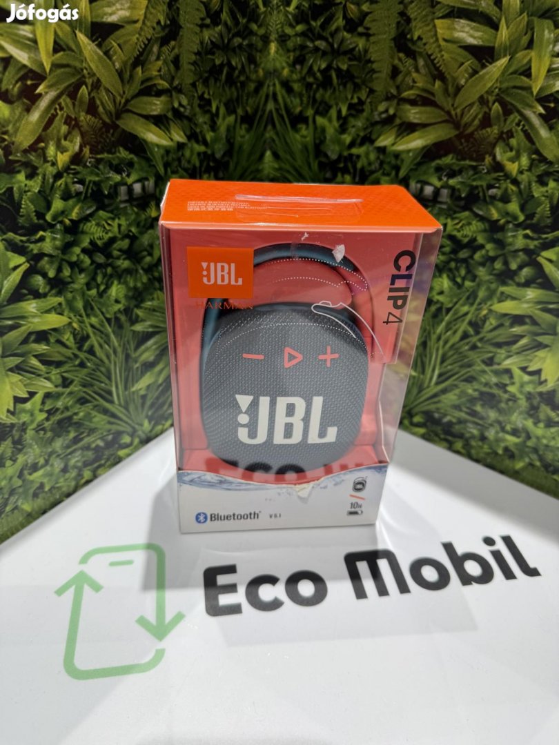 JBL Clip 4 Bluetooth, 12 hó garancia