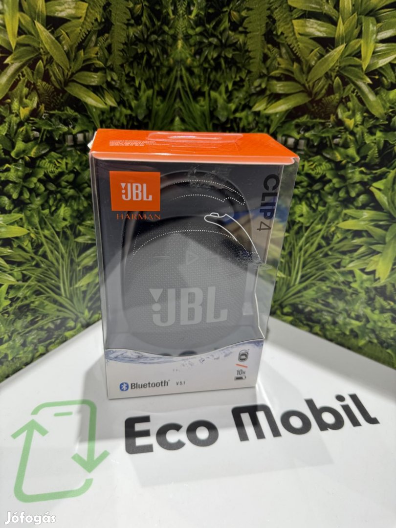 JBL Clip 4 Bluetooth, 12 hó garancia