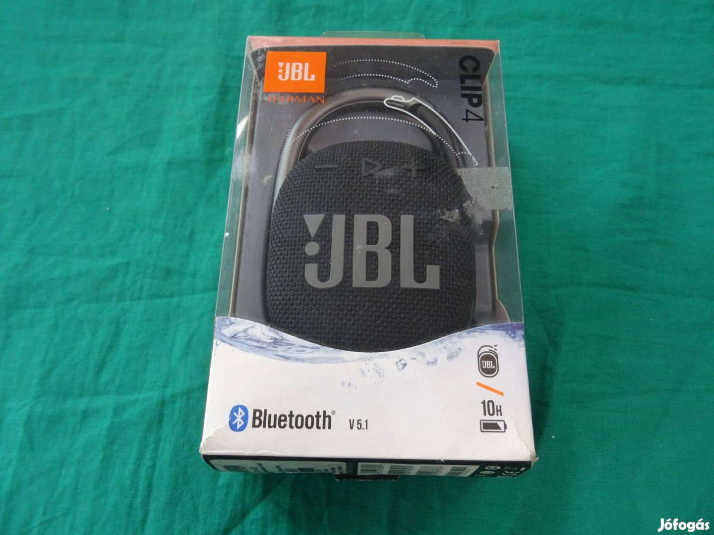 JBL Clip 4 vízálló Bluetooth hangszóró
