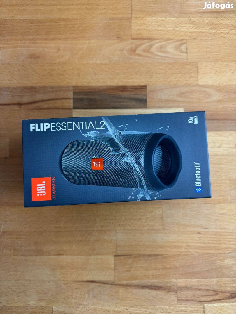 JBL Flip Essential 2 fekete Bluetooth hangszóró