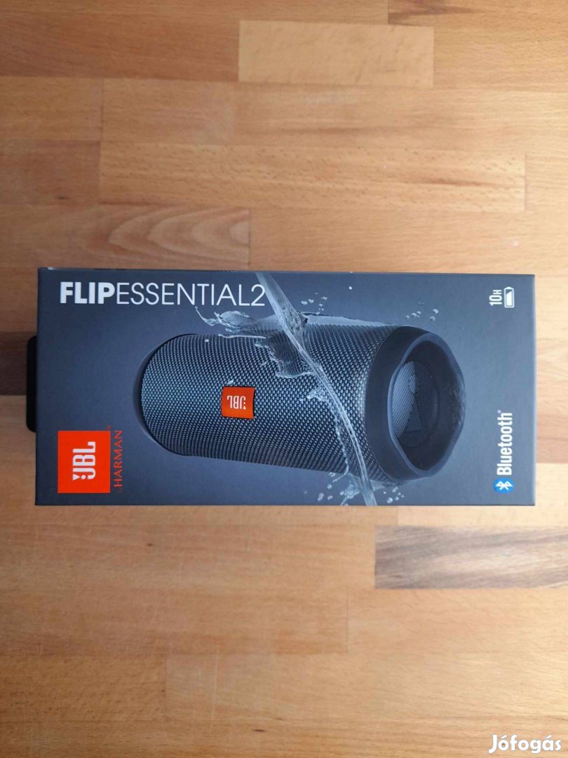 JBL Flip Essential 2 fekete Bluetooth hangszóró