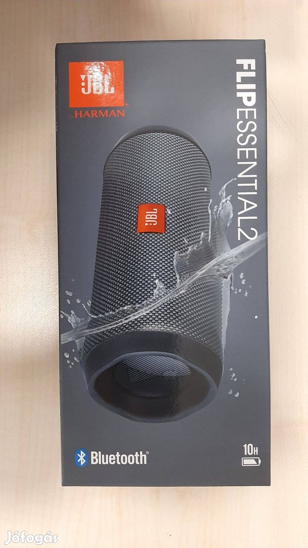 JBL Flip Essential 2 fekete Bluetooth hangszóró