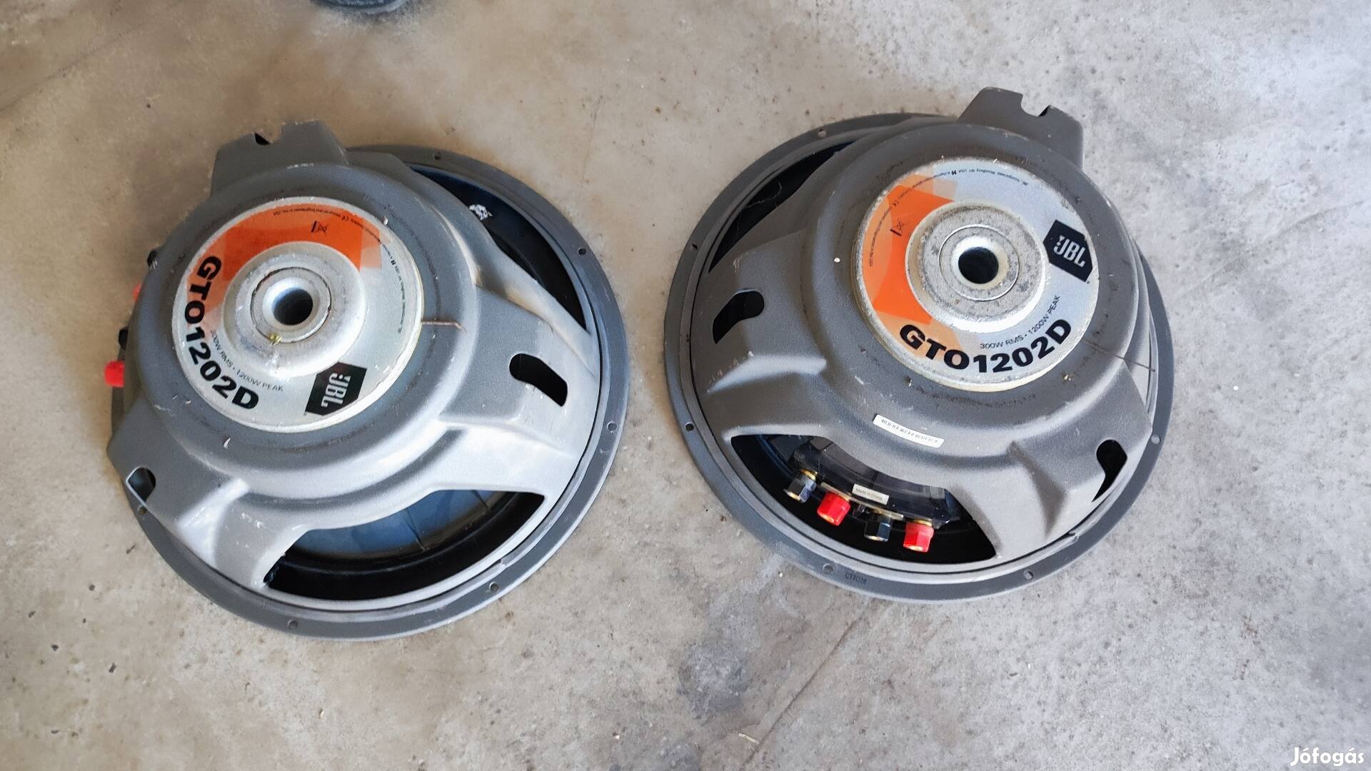 JBL GTO1202D 12 hüvelykes mélynyomó eladó 