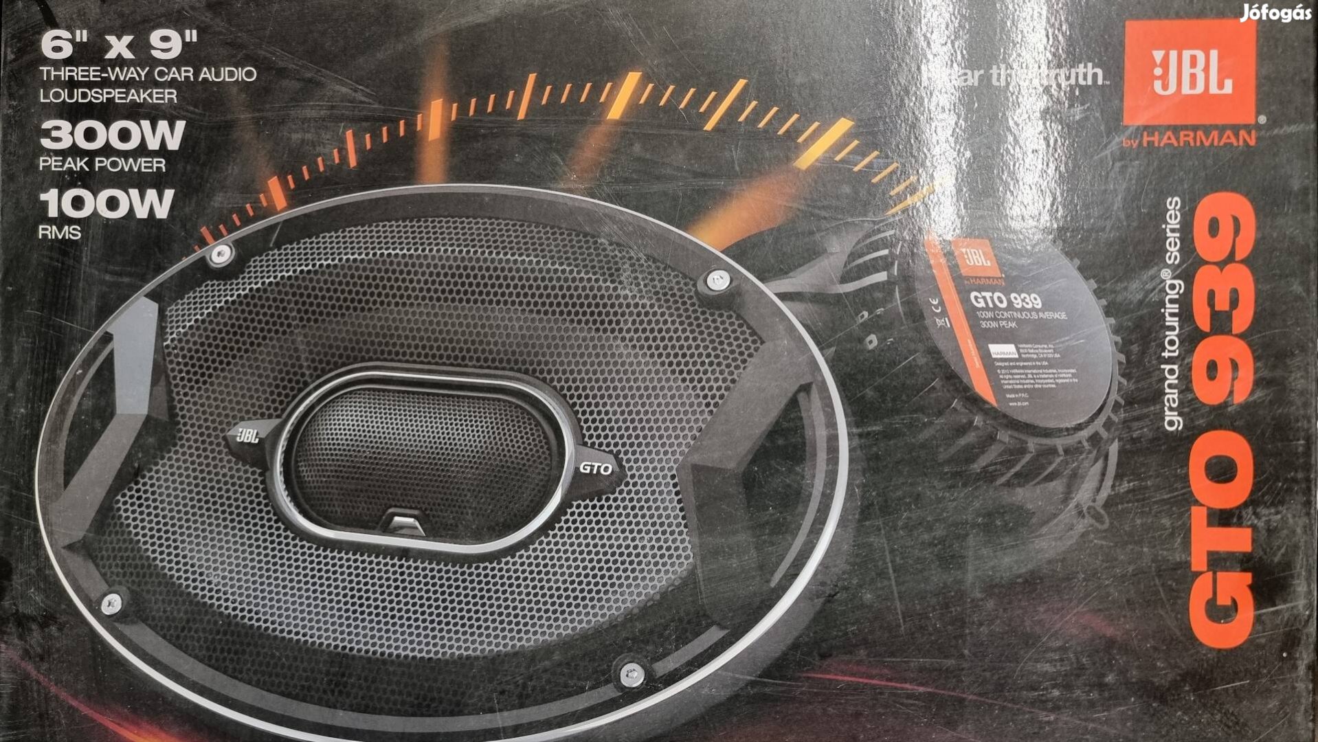 JBL GTO 939 ovál autóhangszóró, autóhifi