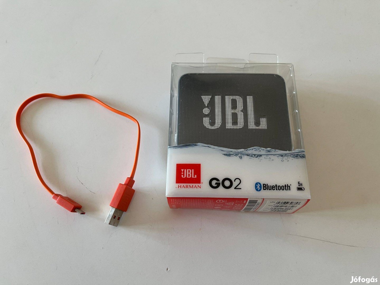 JBL Go 2 hordozható Bluetooth hangszóró kék