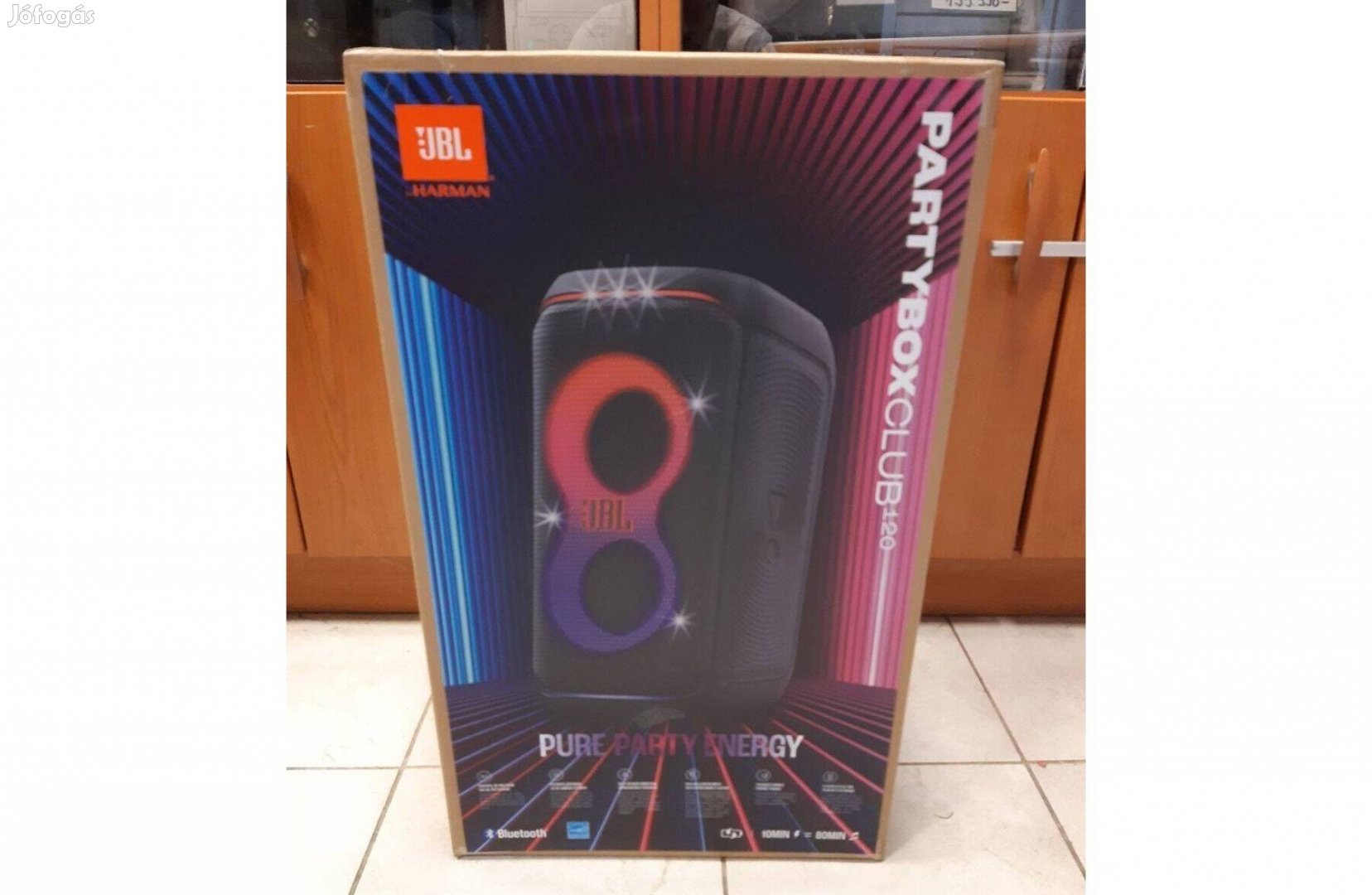 JBL Partybox Club 120 Bluetooth Hangszóró Új 2 év Garanciával !