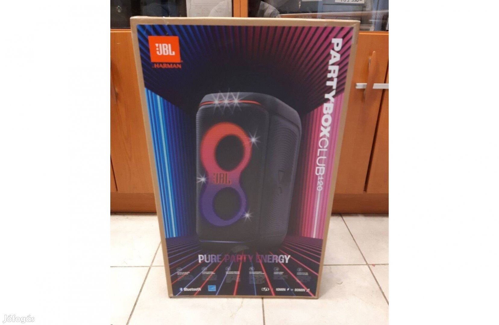 JBL Partybox Club 120 Bluetooth Hangszóró Új Bontatlan 2 év Garancia !