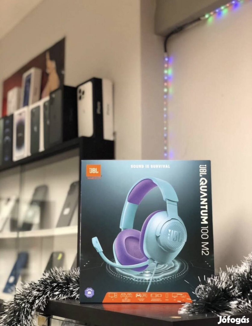 JBL Quantum 100 M2, Új-Bontatlan, 1 év garancia