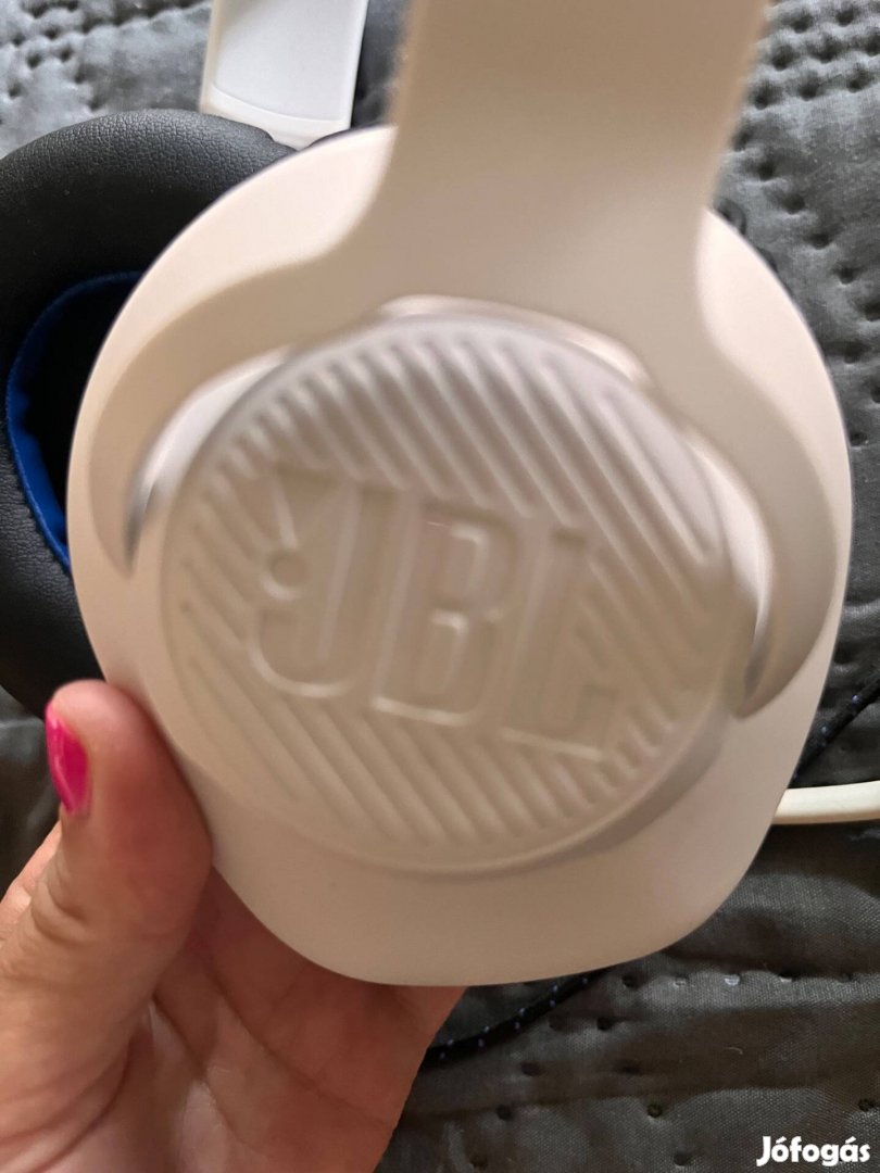 JBL Quantum 100 fehér fejhallgató