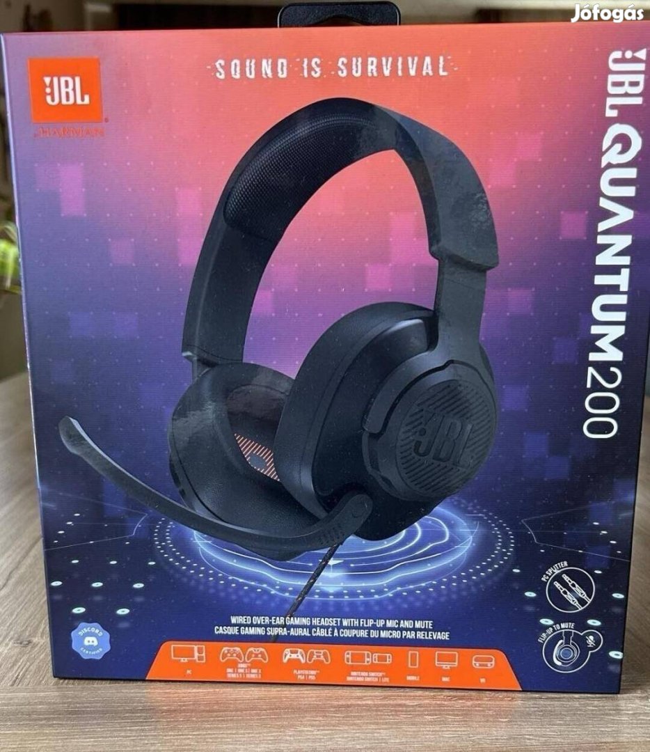 JBL Quantum 200 új bontatlan eladó