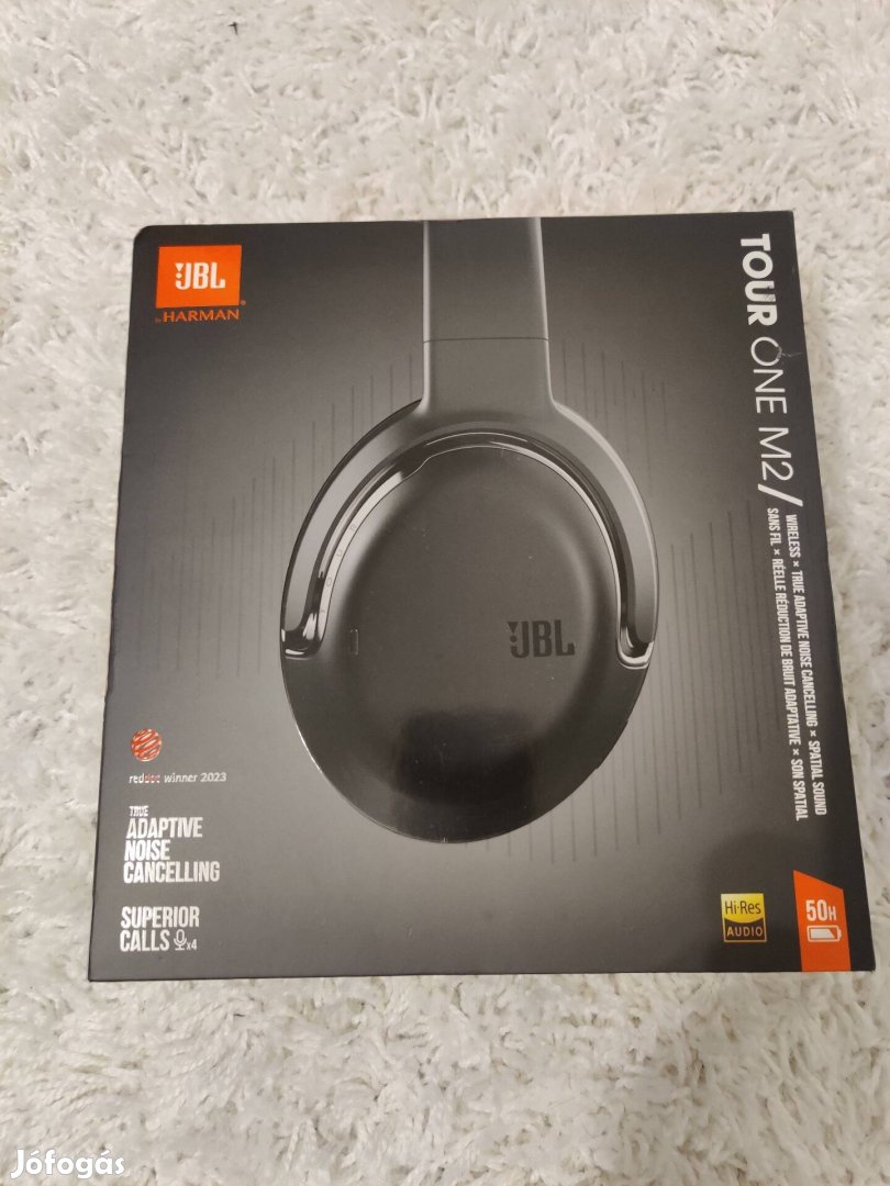 JBL Tour One M2 bluetooth zajszűrős fejhallgató