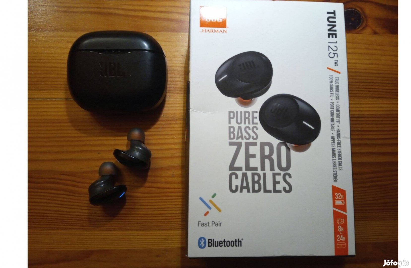 JBL Tune 125TWS vezetéknélküli fülhallgató