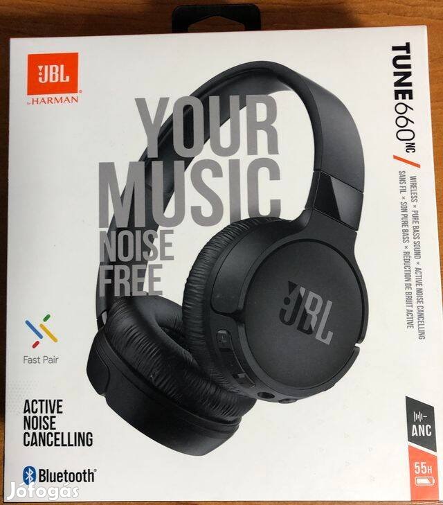 JBL Tune 660NC bluetooth fejhallgató