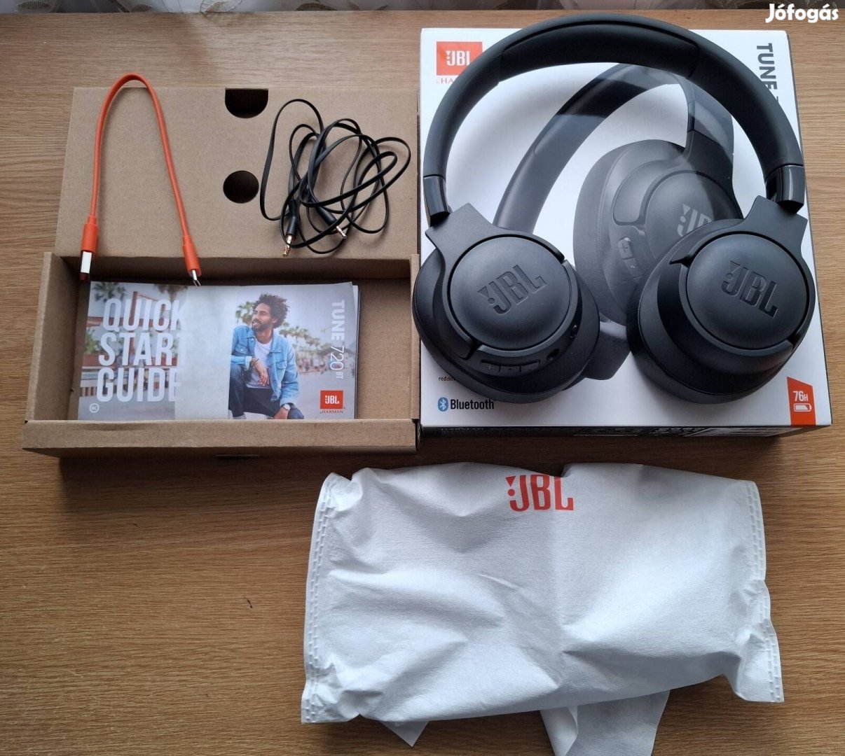 JBL Tune 720BT Fejhallgató - Új Állapotú - Garancia