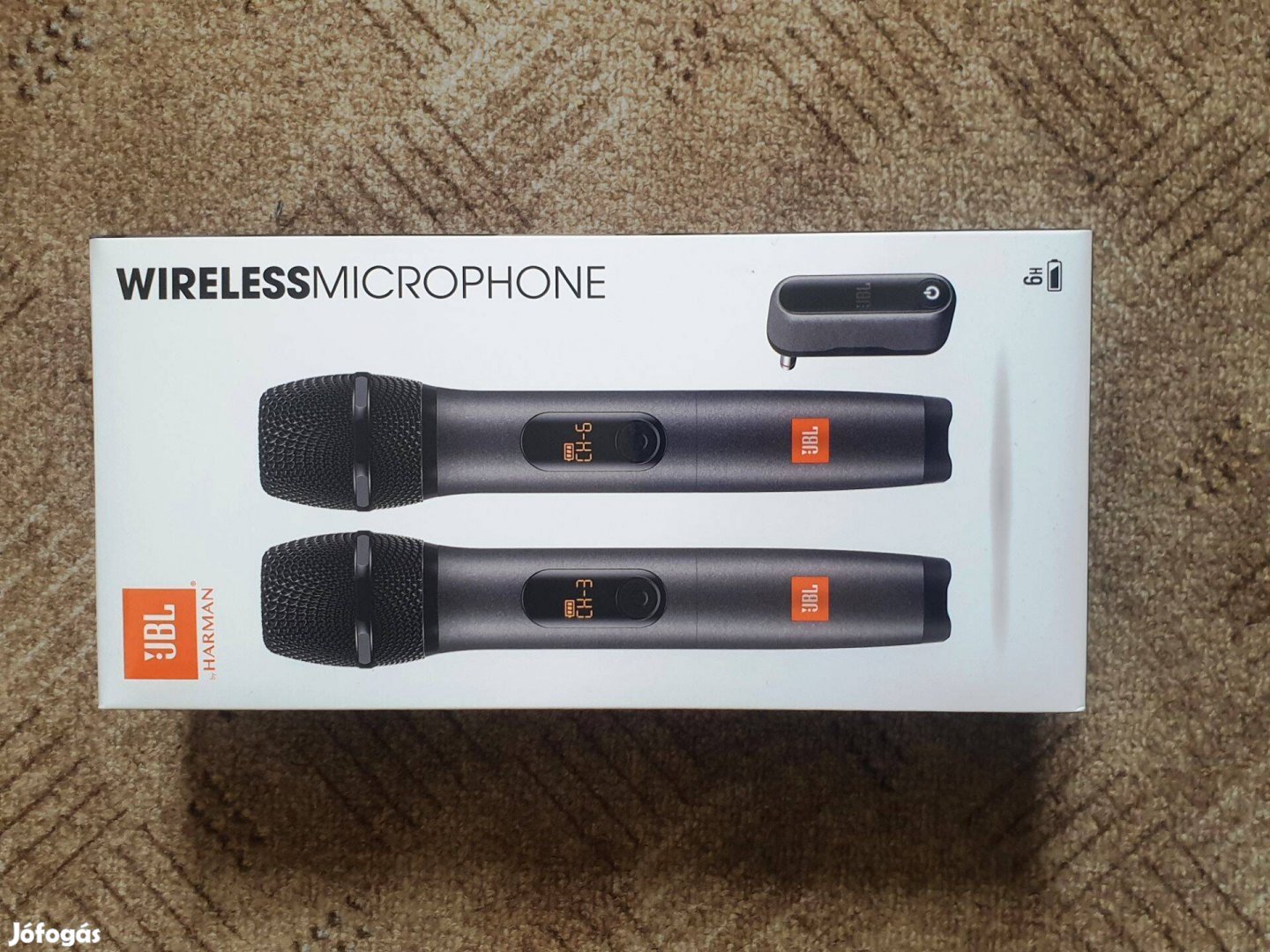 JBL Wireless Microphone mikrofon szett Partyboxhoz - Új, garanciális