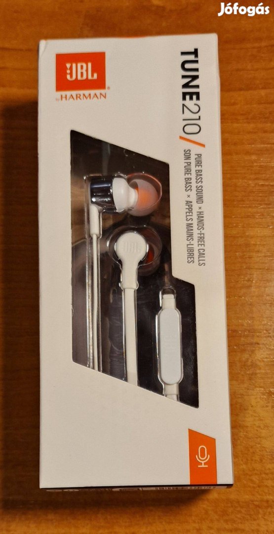 JBL tune 210 fülhallgató