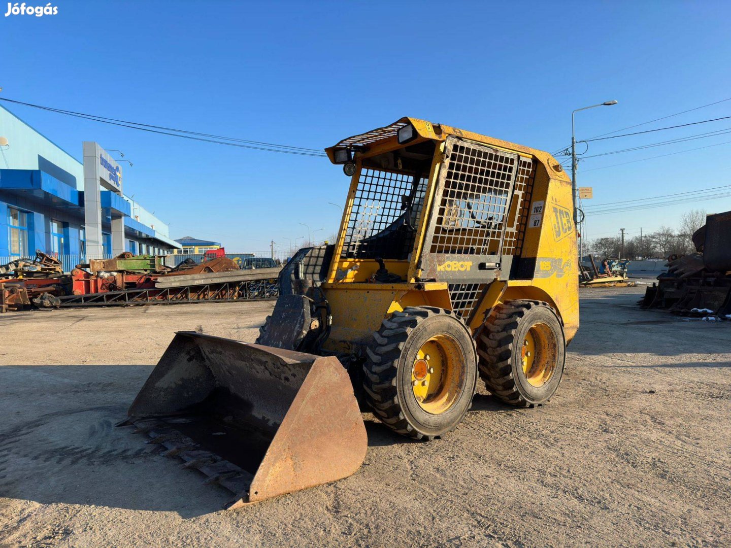 JCB 165 mini rakodó