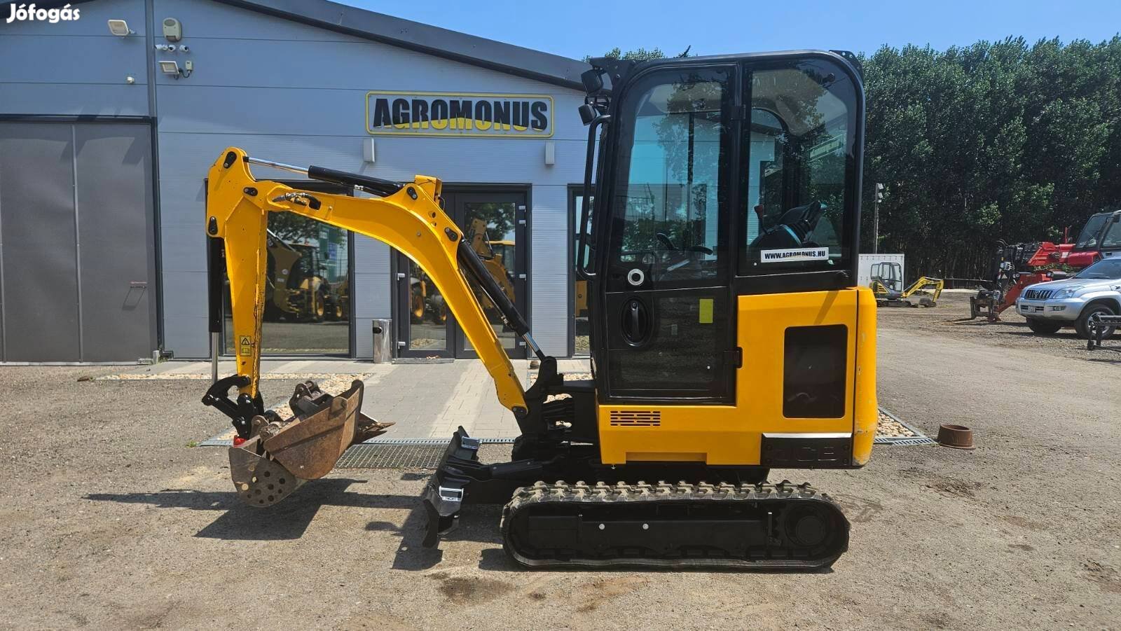 JCB 16C-1 gumiláncos minikotró eladó!