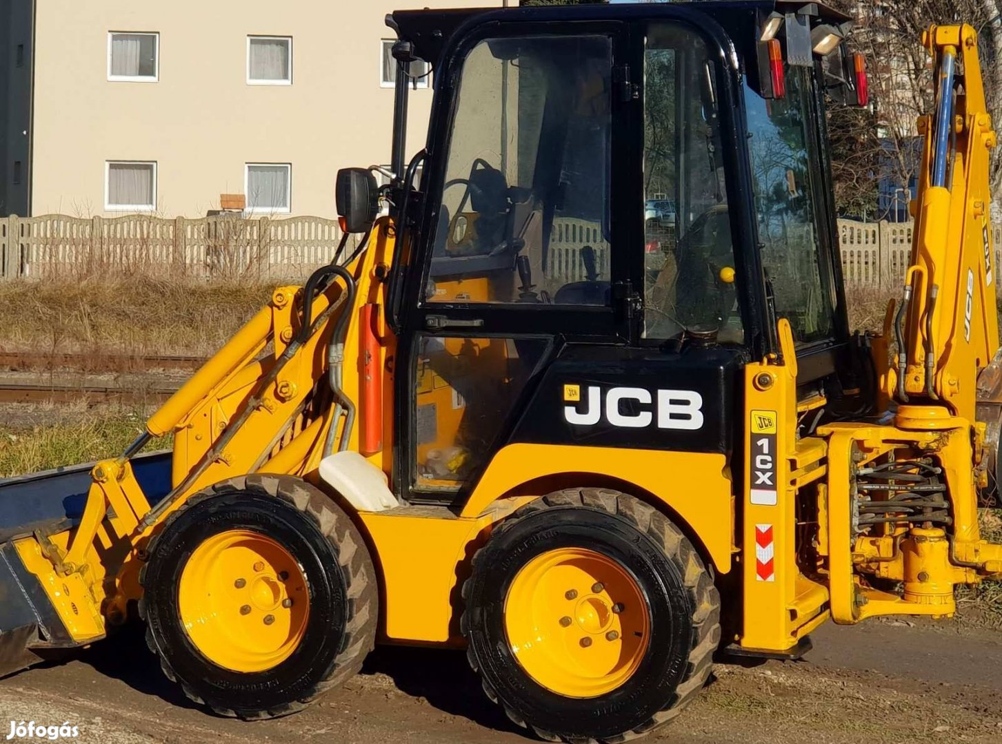 JCB 1CX , fűtött fülkés, bobcat, caterpillar 