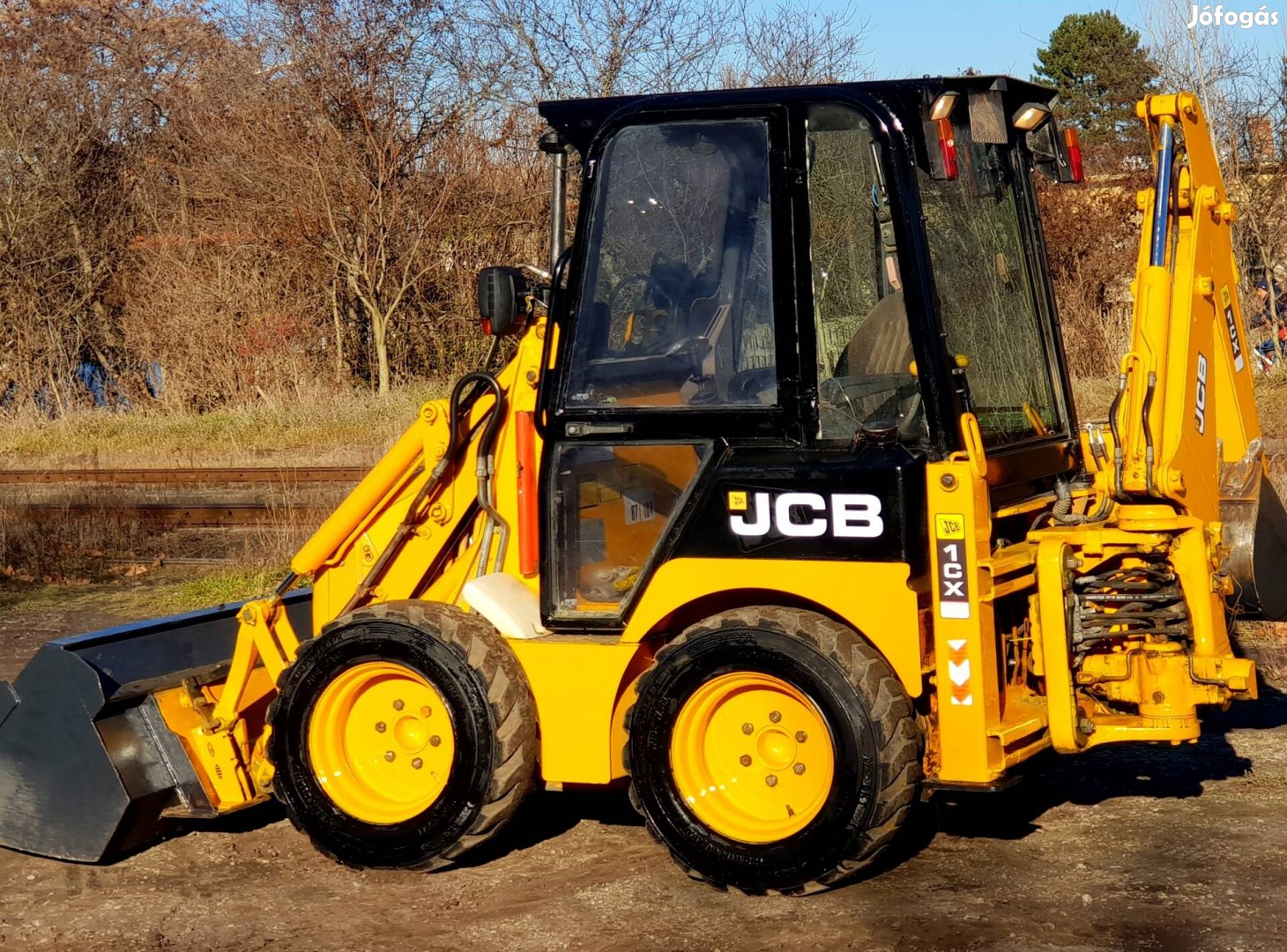 JCB 1CX. fűtött, 4 kanál,hótoló, bobcat 