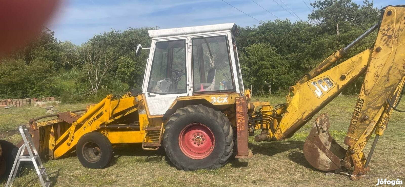 JCB 3CX Sitemaster 1982.08. azonnali munkára fogható