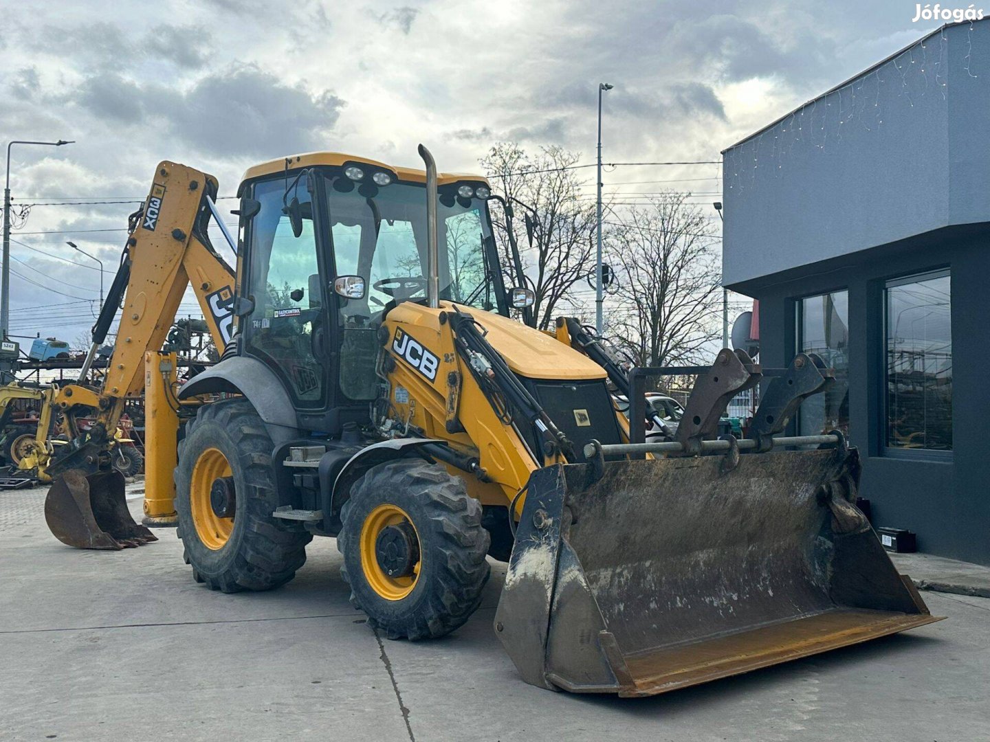 JCB 3CX kotró rakodó kombigép