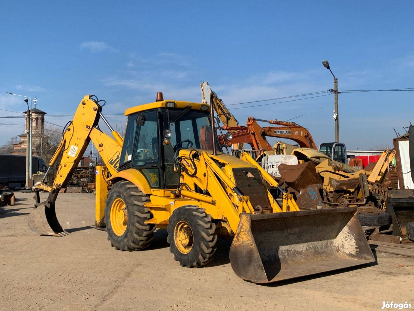 JCB 3CX kotró-rakodó kombigép