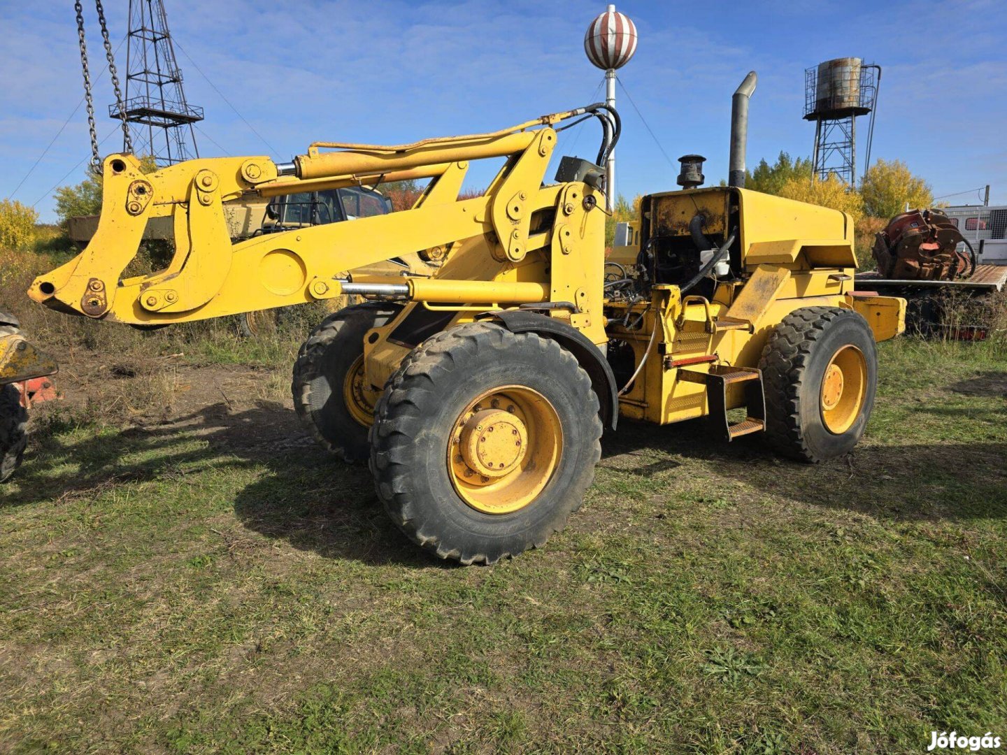 JCB 426 homlokrakodó, bontásra