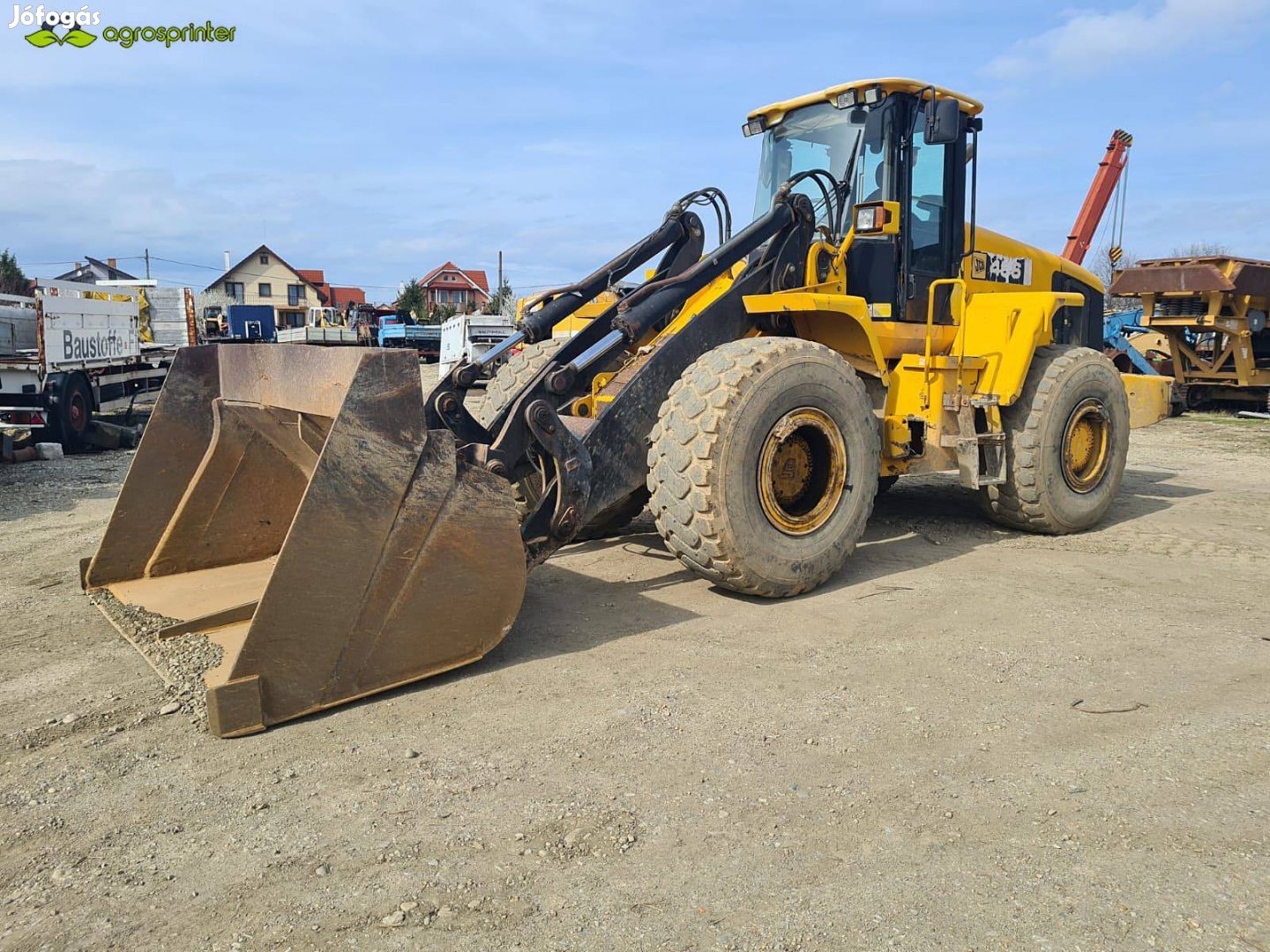 JCB 456 Zx homlokrakodó