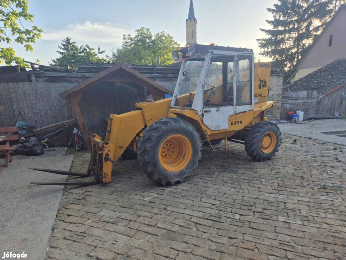 JCB 530B kitolo Gémes Rakodó gép