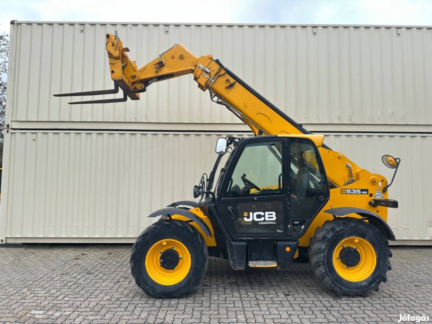 JCB 535-95 teleszkópos rakodó / 2.356 üzemóra / Lízing 20%-tól