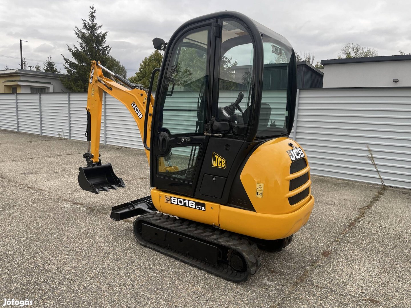 JCB 8016 Minikotró Mini kotró Árokásó  2013 évjárat