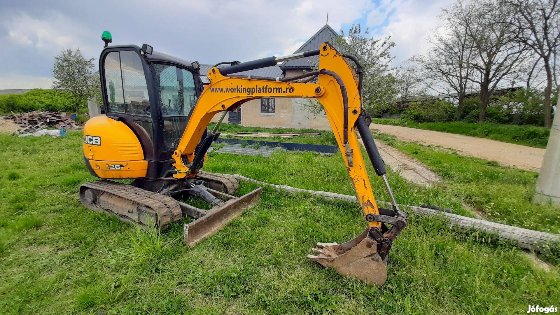 JCB 8026 CTS árokásó Hozzáadás a kedvencekhez