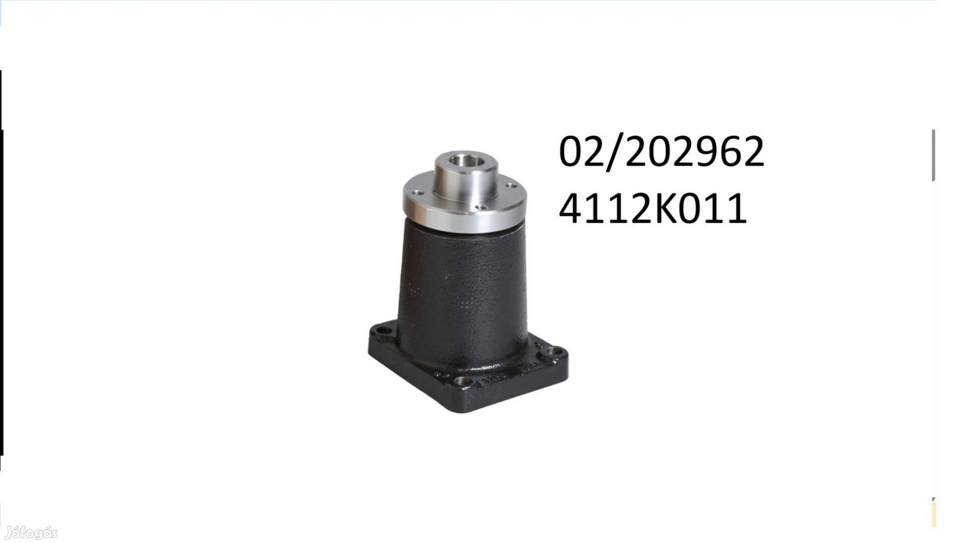 JCB Perkins Caterpillar ventilátor csapágy