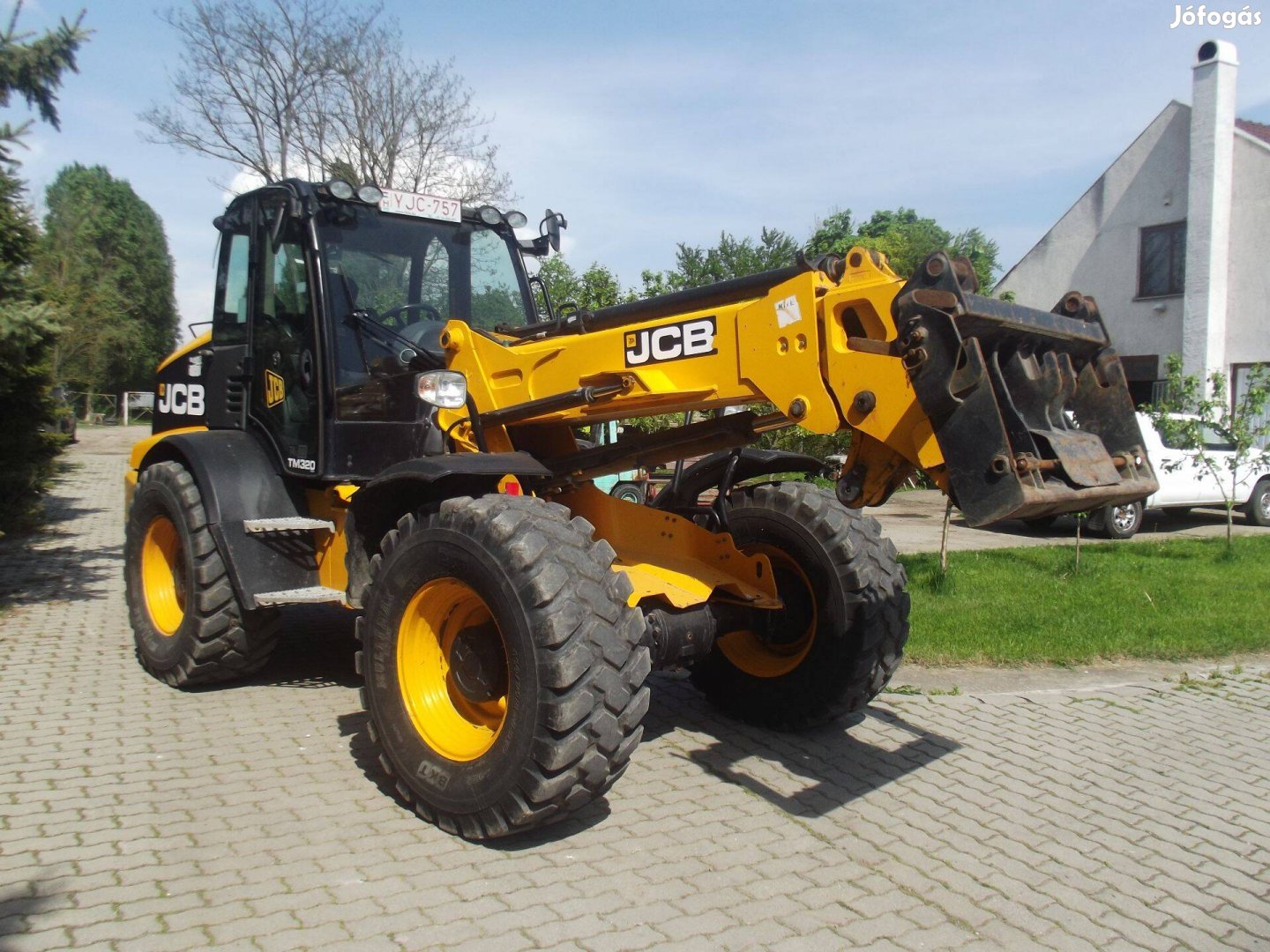 JCB TM 320 teleszkópos rakodó jó műszaki állapotban eladó