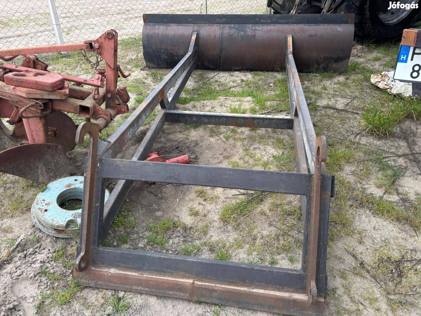 JCB gémhosszabbító tolólap