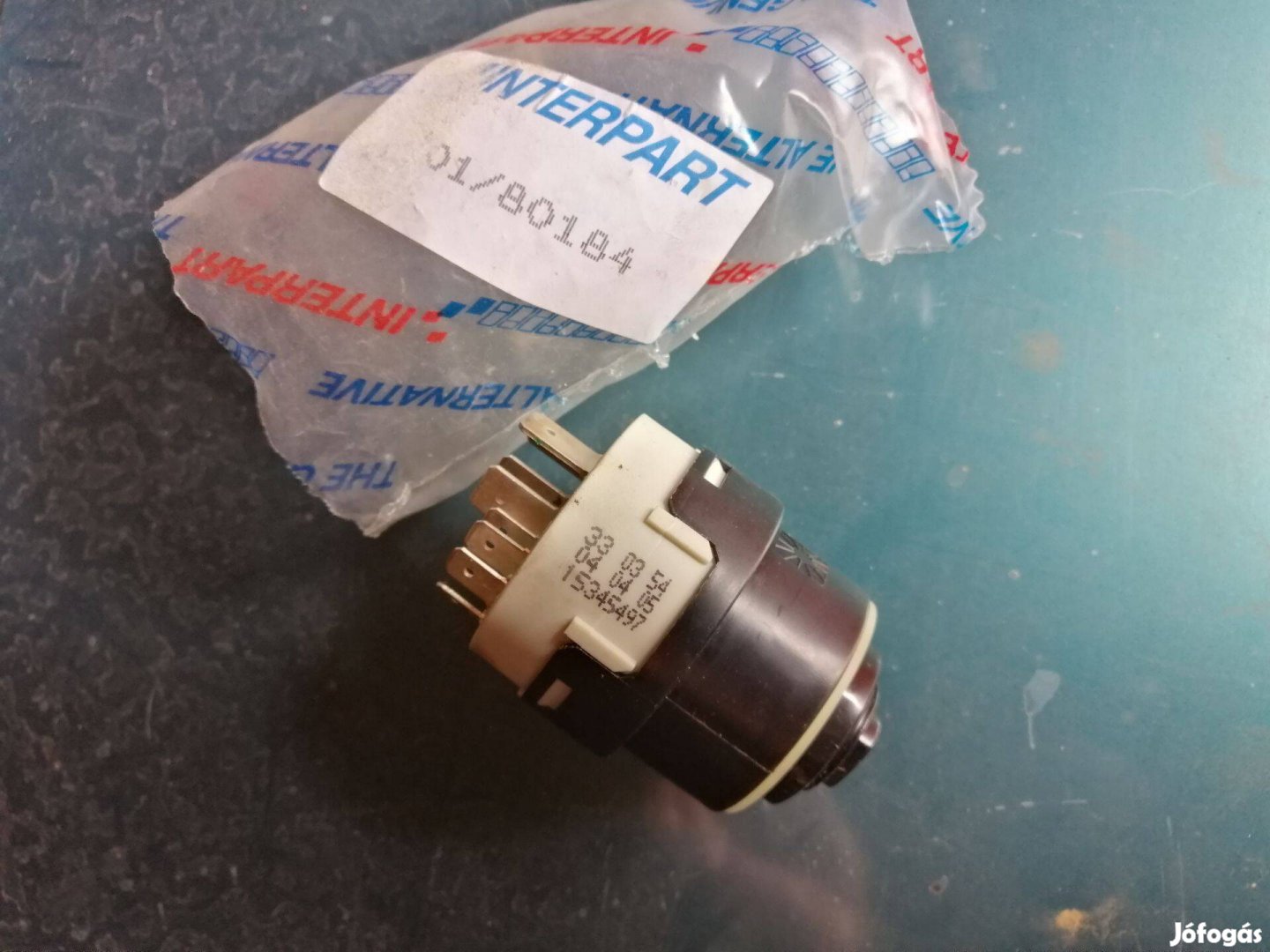 JCB indításkapcsoló gyári új , 701/80184 , negyedáron