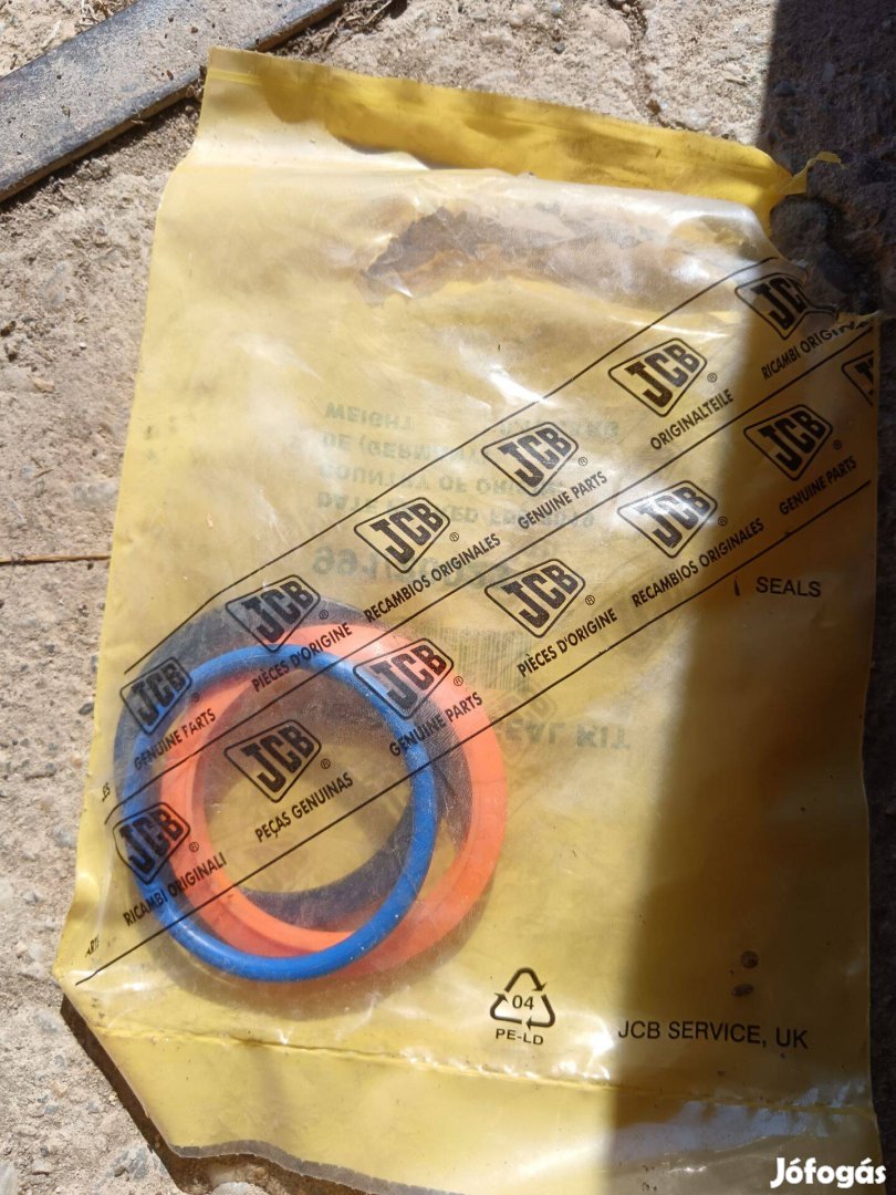 JCB tömítés gumigyűrű többféle bontott csomagok negyedáron,