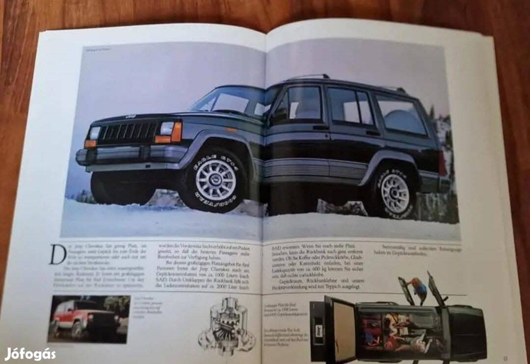 JEEP Cherokee / Wrangler Prospektus 1991