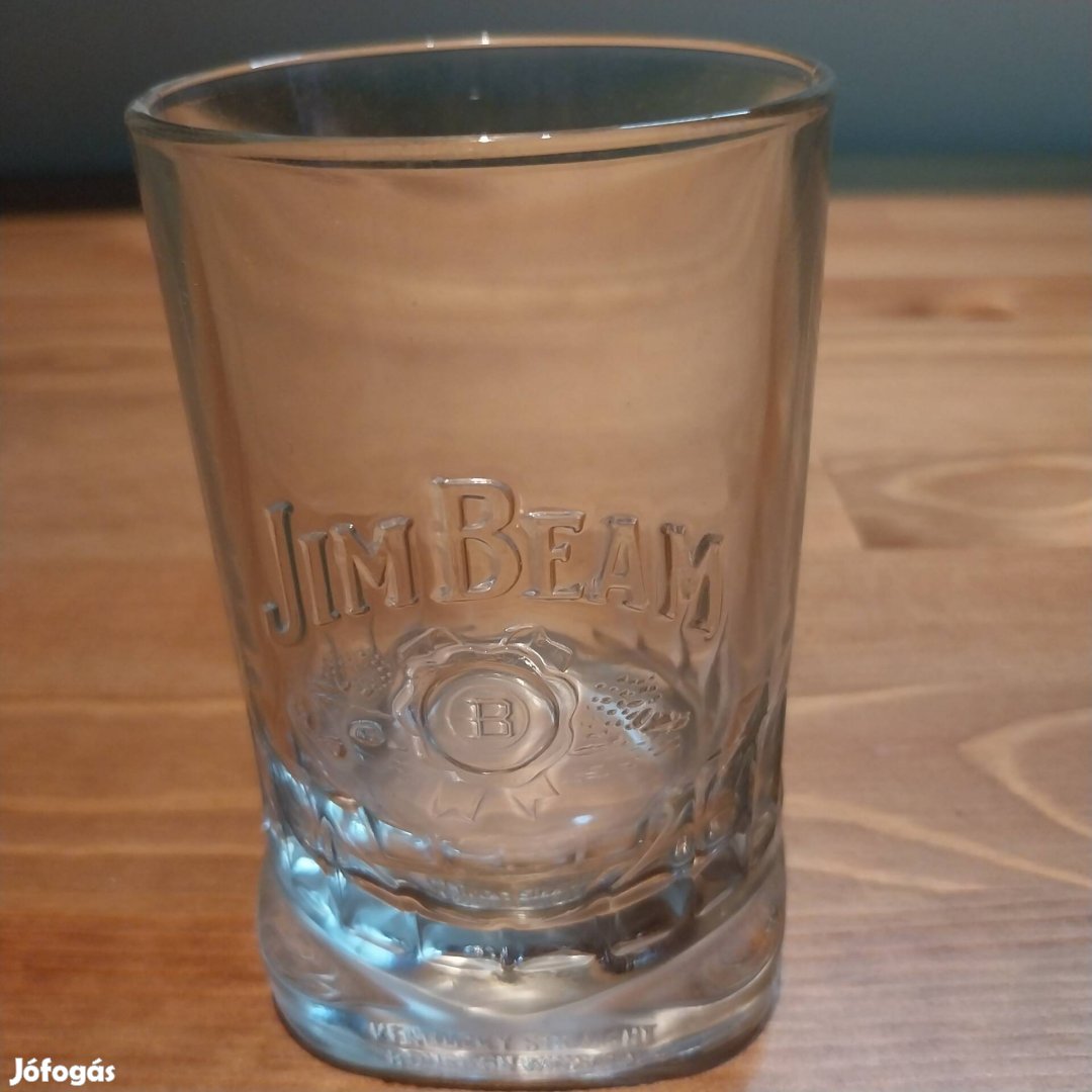 JIM Beam üvegpohár