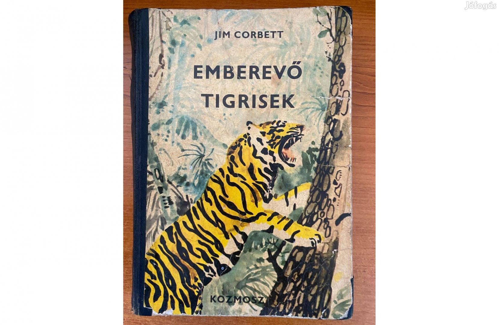 JIM Corbett-Emberevő tigrisek könyv,Posta megoldható