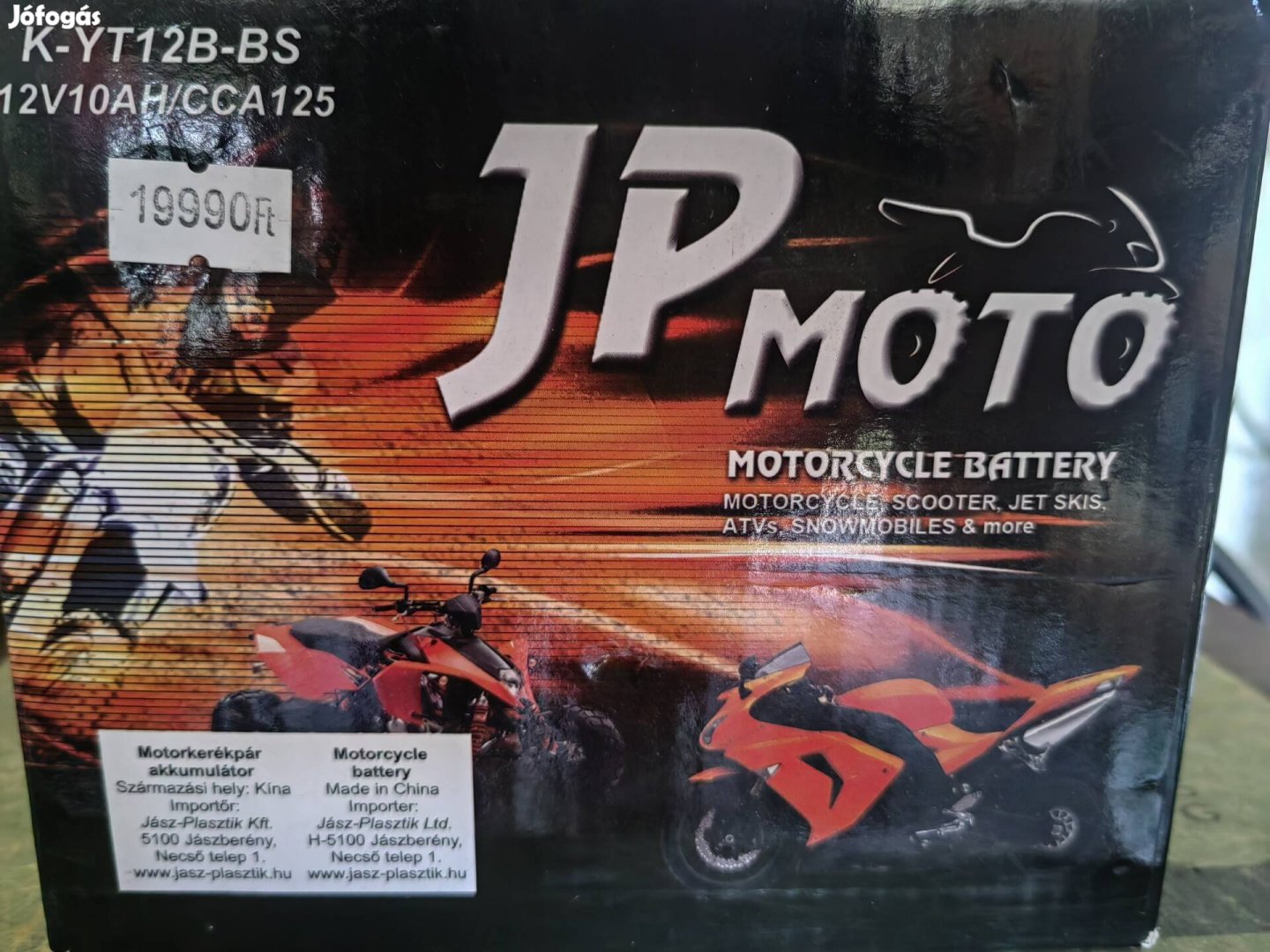 JP motor akkumulátor 