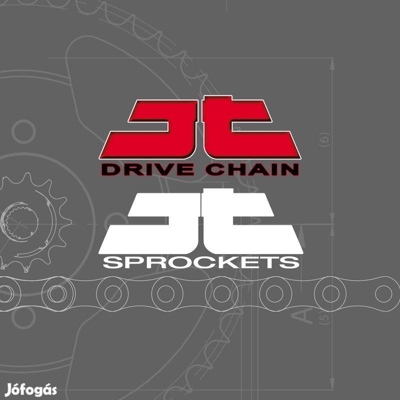 JT/JT lánckészlet 525Z3 14/44 szupererősített - standard hátsó láncker