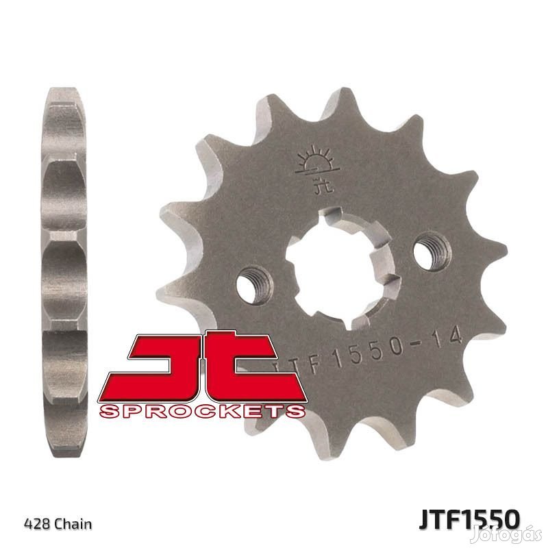 JT SPROCKETS acél standard első lánckerék 1550 - 428