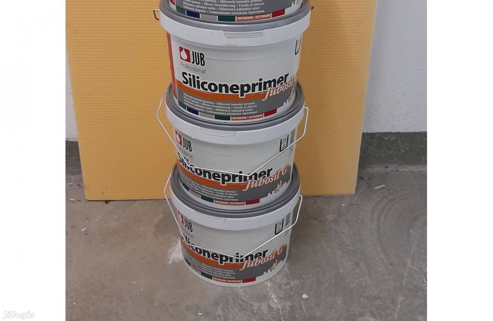 JUB, szilikonos alapozó, JUB siliconeprimer alapozó, 3x5L, Új