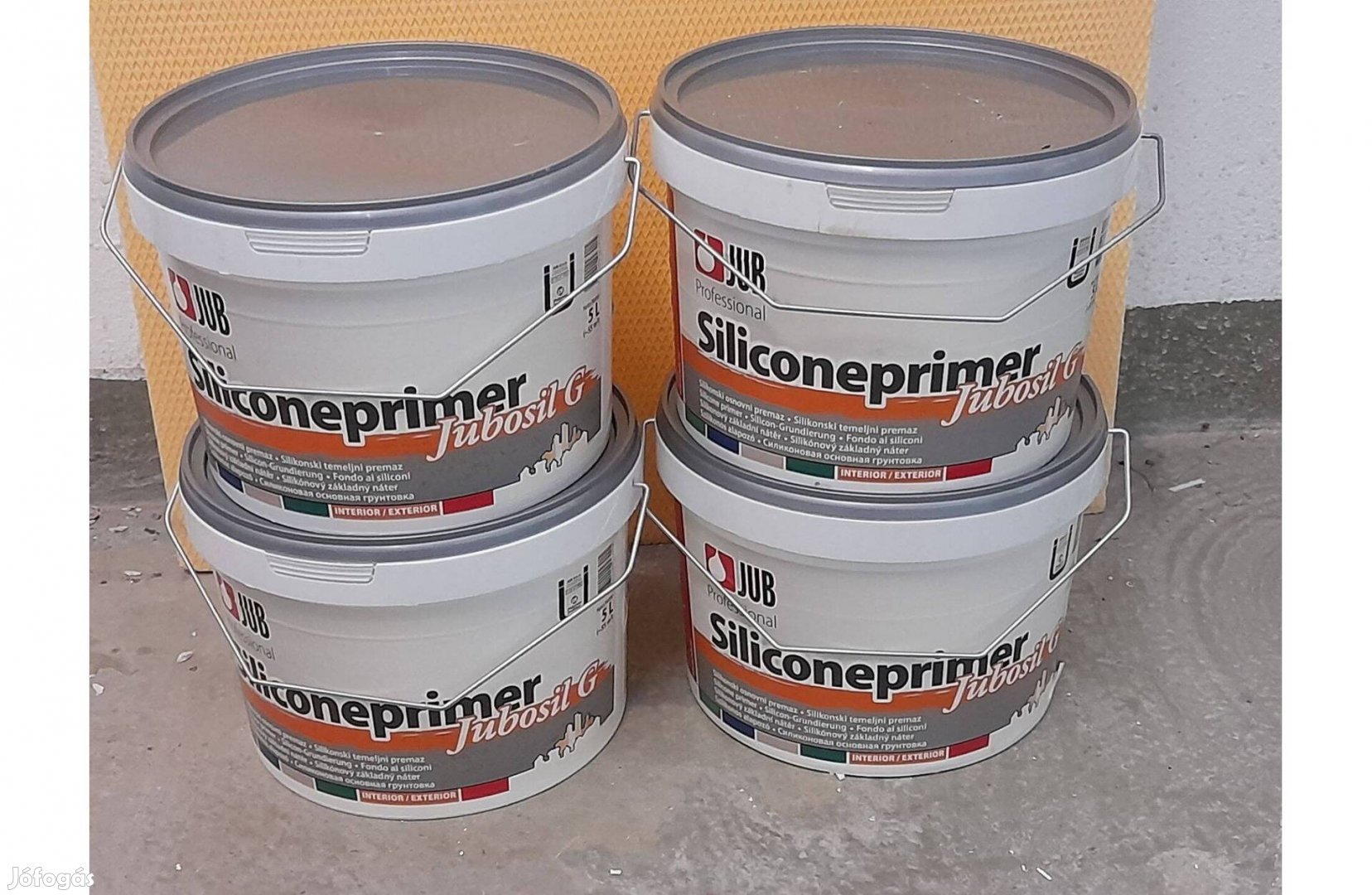 JUB, szilikonos alapozó, JUB siliconeprimer alapozó, 3x5L, Új