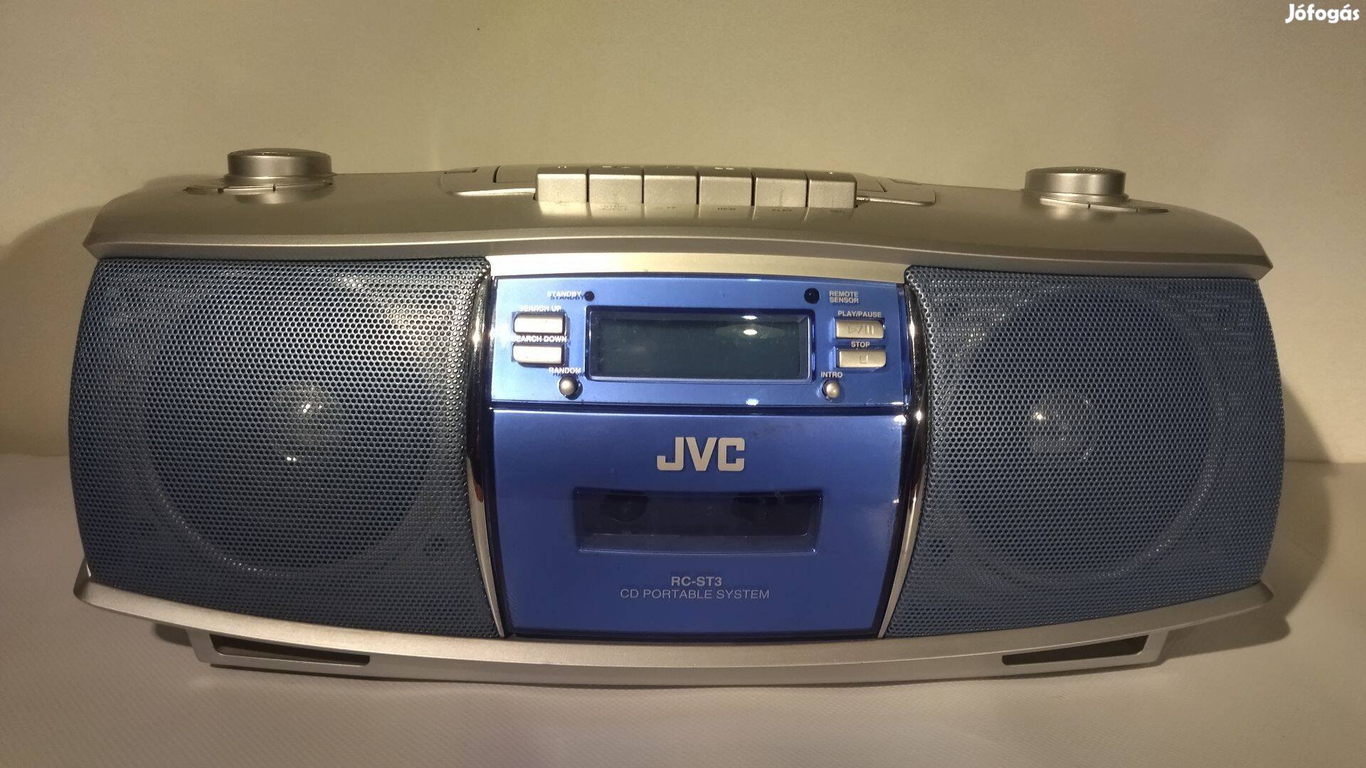 JVC Boombox Magnó JVC CD-és Rádiós Magnó