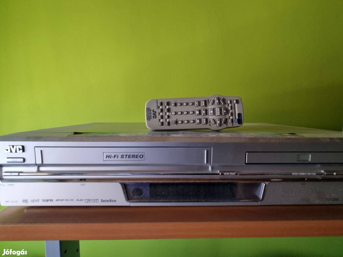 JVC DVD-VHS combo eladó