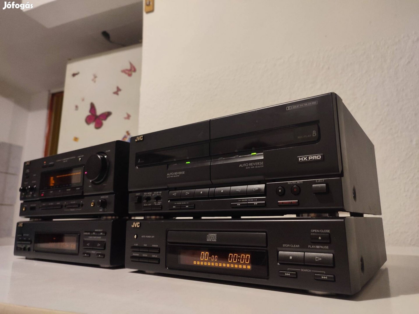 JVC DX-MX70BK 4 részes Hi-Fi