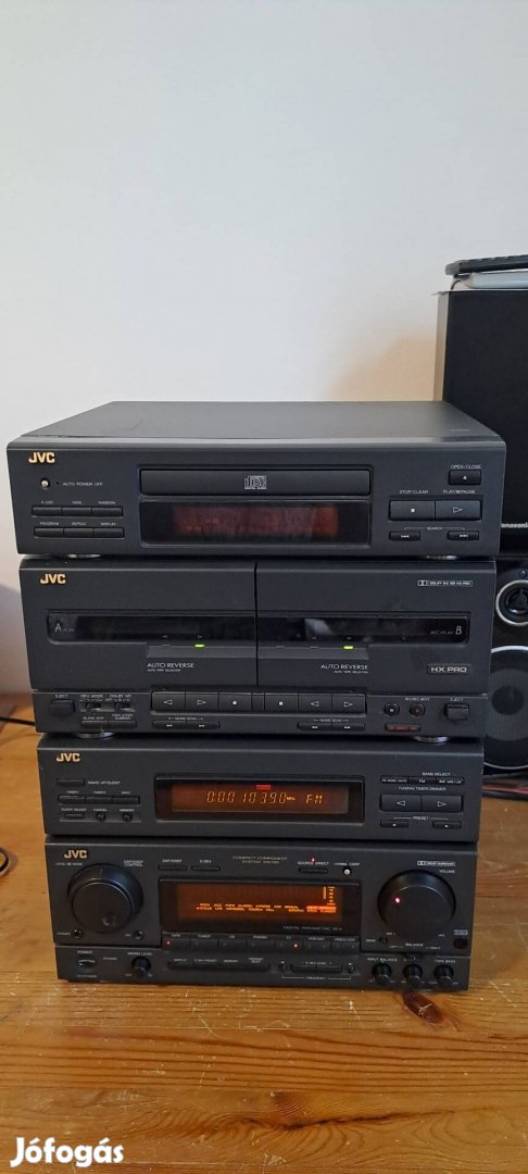 JVC DX-MX90BK hifi torony (félig hibás)